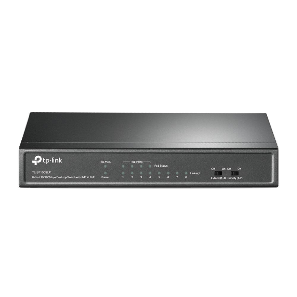 TP-Link TL-SF1008LP - V1 - Switch - 8 Anschlasse - unmanaged 6935364052768 datortīklu aksesuārs