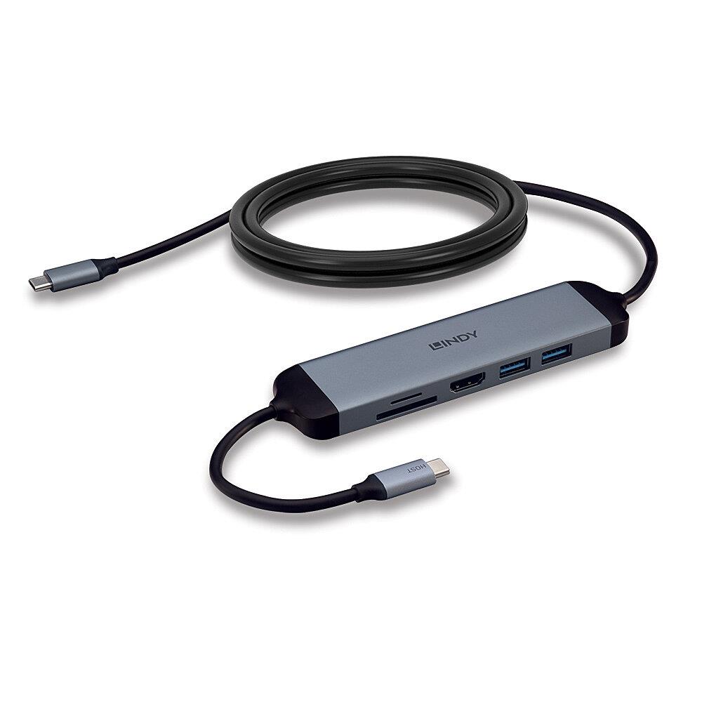 I/O DOCKING STATION USB-C/DST-MICRO 140 43326 LINDY 43326 (4002888433266) USB centrmezgli