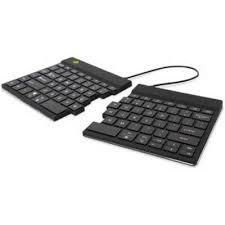 R-Go Tastatur Split Break US-Layout Bluetooth       schwarz klaviatūra