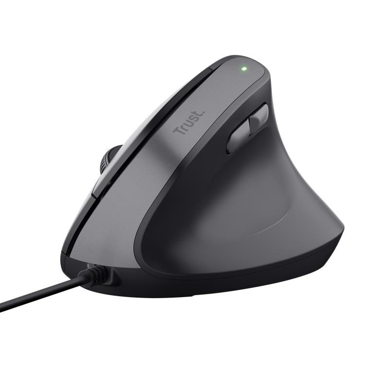 MOUSE USB OPTICAL BAYO II/ERGONOMIC BLACK 25144 TRUST 25144 (8713439251449) Datora pele