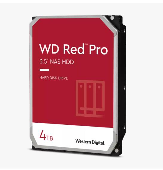 WD Red Pro 4TB 6Gb/s SATA HDD 3.5inch cietais disks