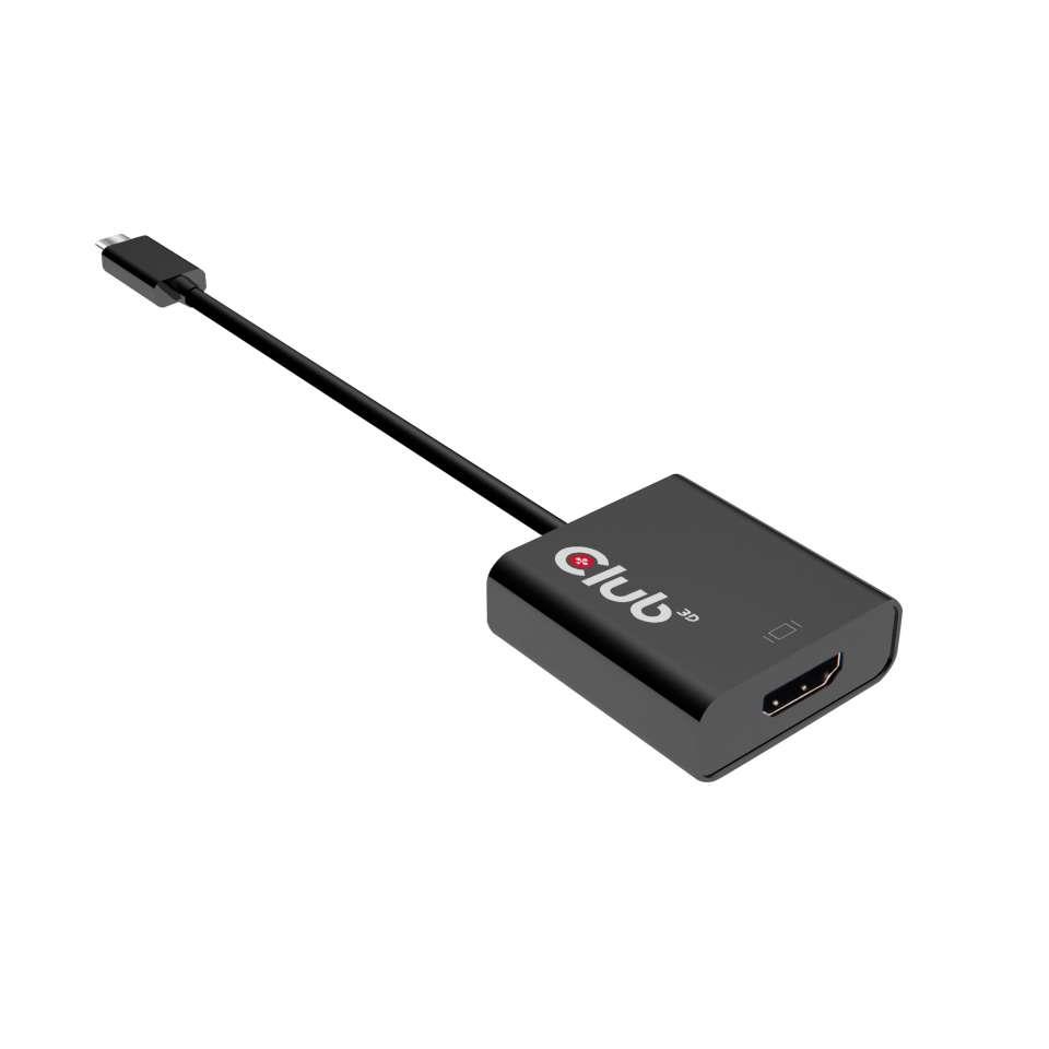 CLUB 3D USB 3.1 Type C-HDMI 2.0 Adapter video karte