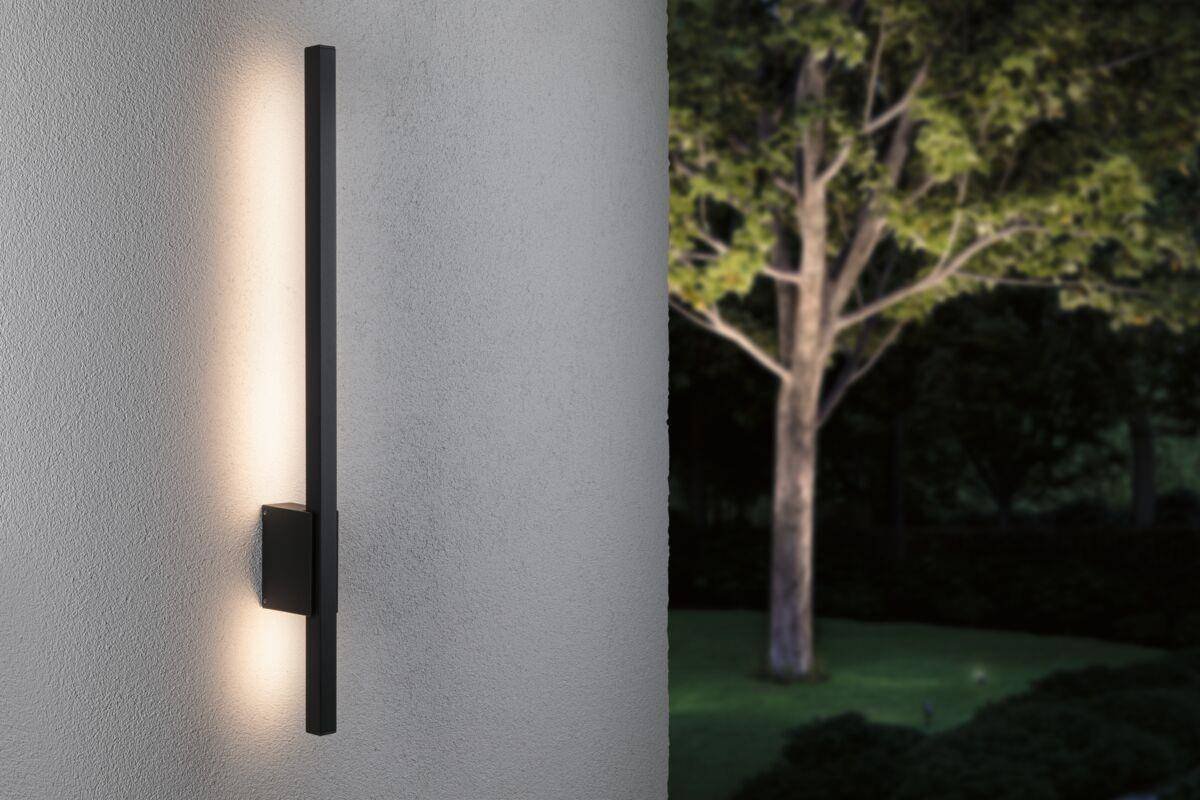 FACADE LUMINAIRE STAN LED 11.5W 300LM 800MM 3000K IP44 SEAWATER RESISTANT 230V ANTHRACITE ALUMINIUM apgaismes ķermenis