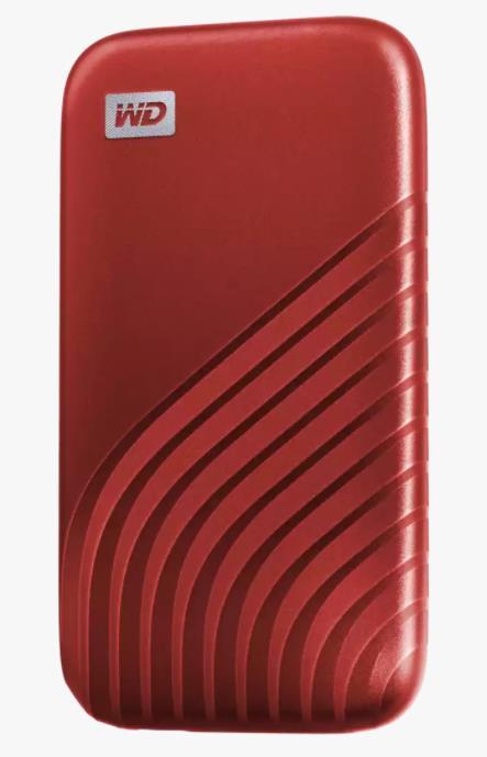 Western Digital MyPassport 500GB SSD Red       WDBAGF5000ARD-WESN Ārējais cietais disks