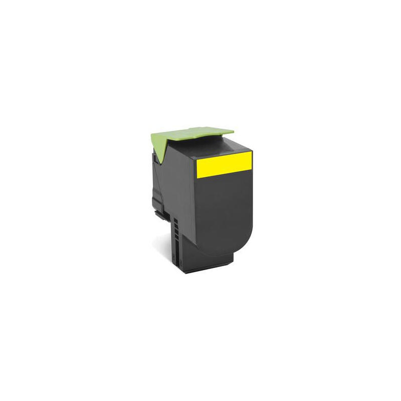 Lexmark 80x Yellow Toner Cartridge High Corporate (3K) toneris