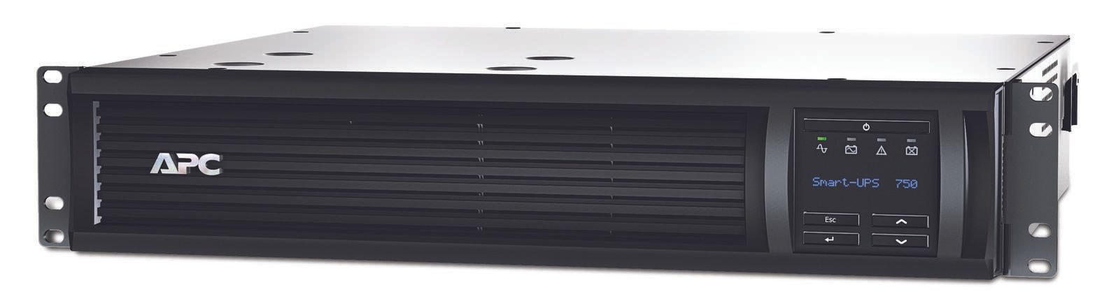 APC Smart-ups 750VA LCD RM 2U 230V nepārtrauktas barošanas avots UPS