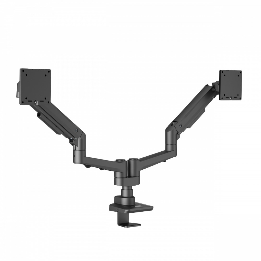 Double desk holder on a gas spring for screens 19-35 inches and weighing up to 20 kg DMV02 DMV02 (5902841102538)