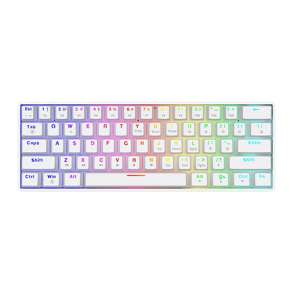 Savio Keyboard Mechanical Keyboard Whiteout X2, Brown Outemu, Hot Swap klaviatūra