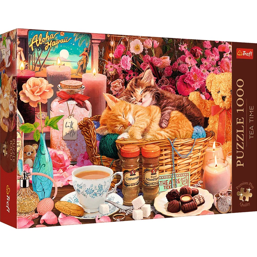 Puzzle 1000 elements Premium Tea Time Nice things 10802 (5900511108026) puzle, puzzle