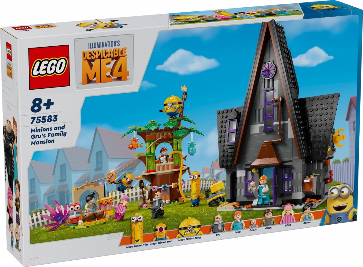 LEGO Blocks Minions 75583 The family residence of Gru and the minions LEGO konstruktors