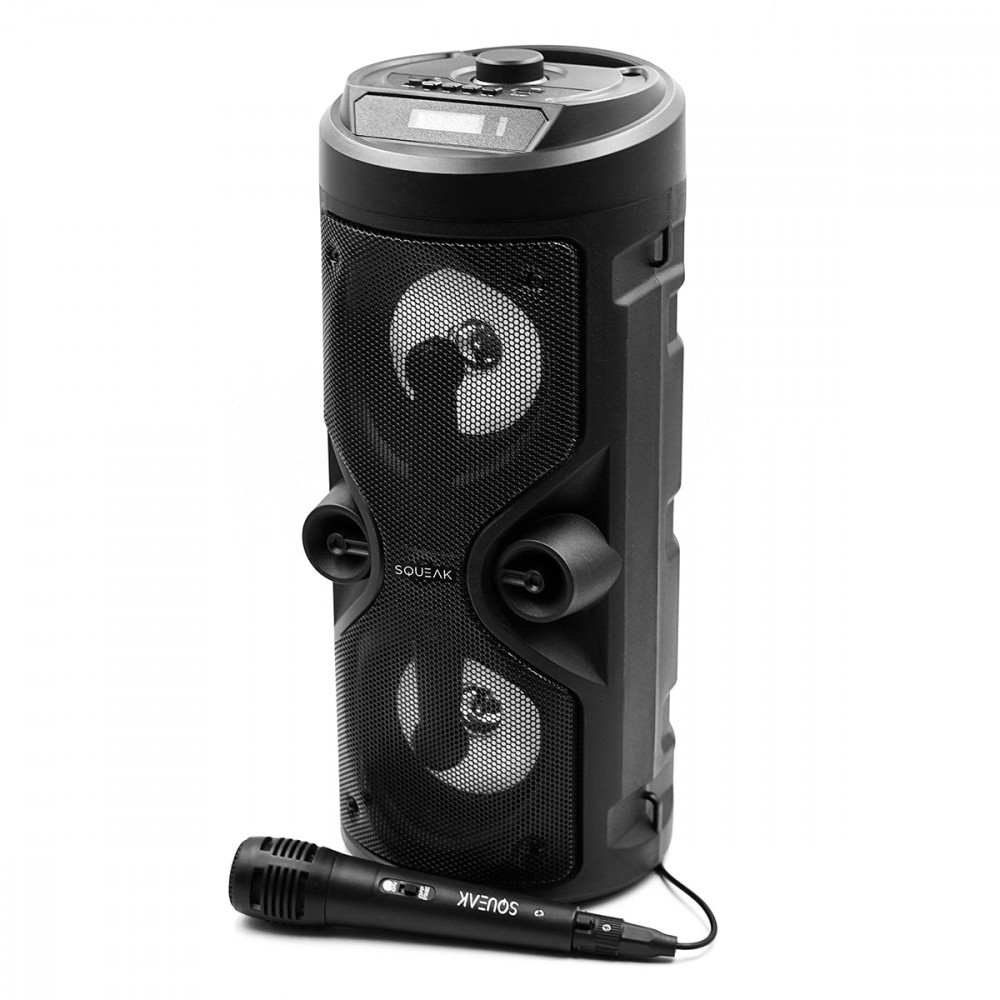 SQUEAK KARAOKE SPEAKER HARMONY BT 5.0 SQ1004 pārnēsājamais skaļrunis