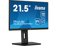 IIYAMA CONSIGNMENT XUB2292HSU-B6 21.5IN ETE IPS 1920X1080100HZ 250CD SPK 04MS HE monitors