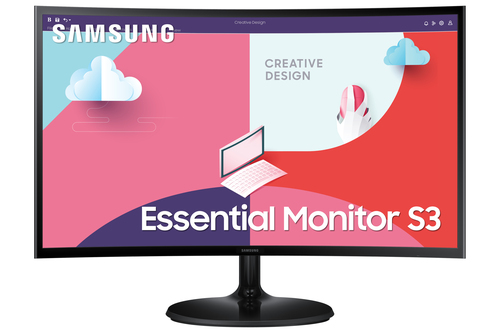 Monitor 24 inch LS24C360EAUXEN VA 1920x1080 FHD 16:9 1xD-sub 1xHDMI 4 ms (GTG) zakrzywiony 2 lata d2d monitors