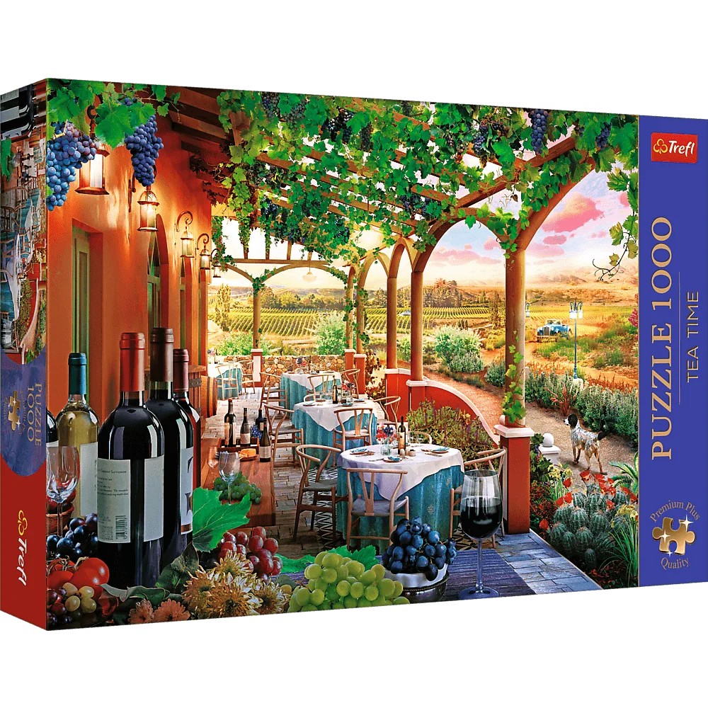 Puzzle 1000 elements Premium Plus Vineyard spring 10807 (5900511108071) puzle, puzzle