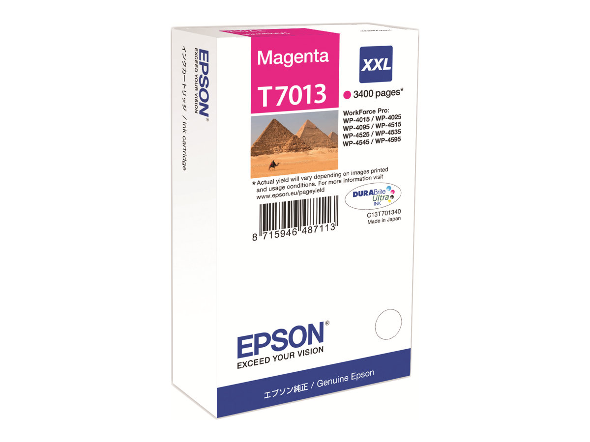 EPSON Ink Cartridge Magenta XXL WP4000 kārtridžs