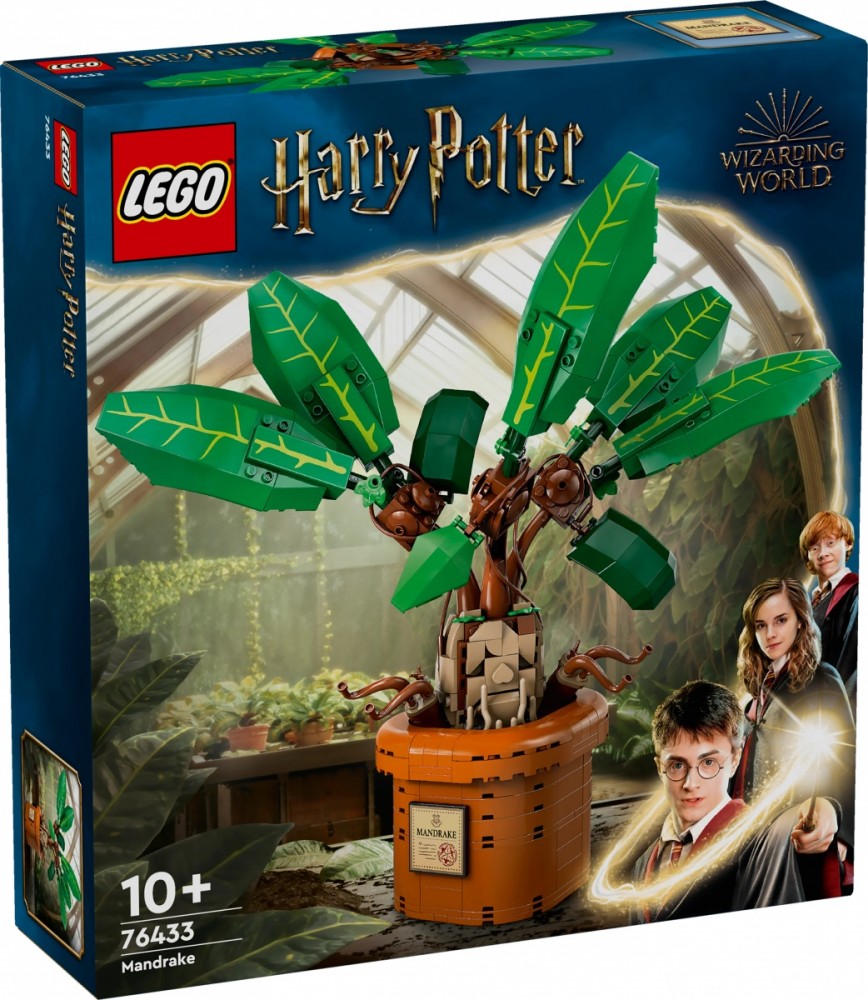 Blocks Harry Potter 76433 Mandrake 76433 (5702017583143) konstruktors