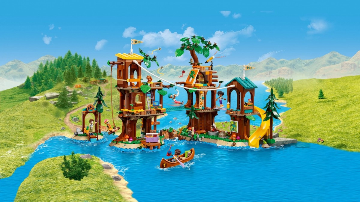 Bricks Friends 42631 Adventure Camp Tree House 42631 (5702017588827) konstruktors