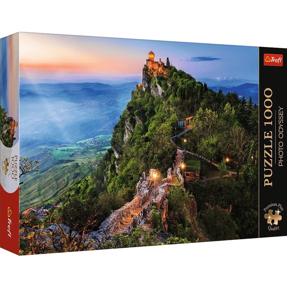 Puzzle 1000 pieces Premium Plus Tower Cesta San Marino 10822 (5900511108224) puzle, puzzle