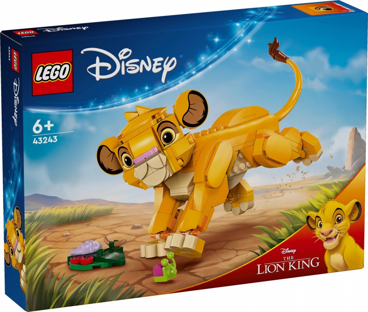 LEGO Bricks Disney Classic 43243 Simba the Lion King Cub LEGO konstruktors