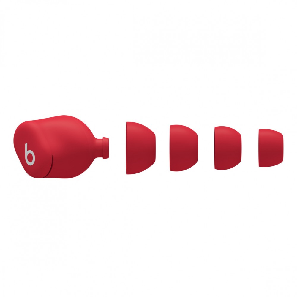 Earphones Beats Solo Buds Transparent red austiņas