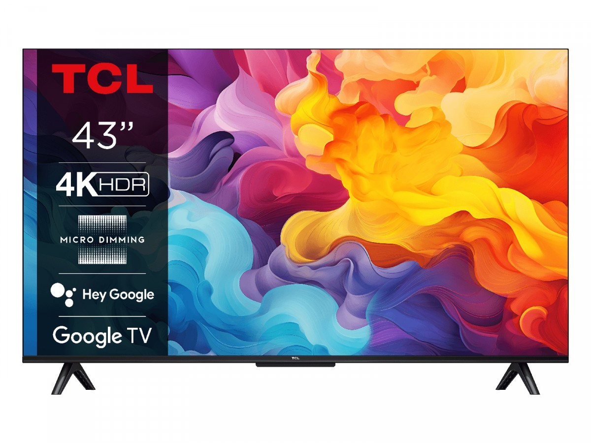 TCL 43V6B LED 43'' 4K Ultra HD Google TV LED Televizors