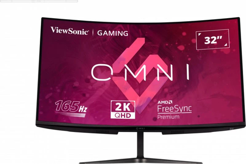 Viewsonic VX3218C-2K Curved Gaming Monitor 81,3 cm 32 Zoll (WQHD, VA, 1ms, 165Hz, AMD FreeSync) monitors