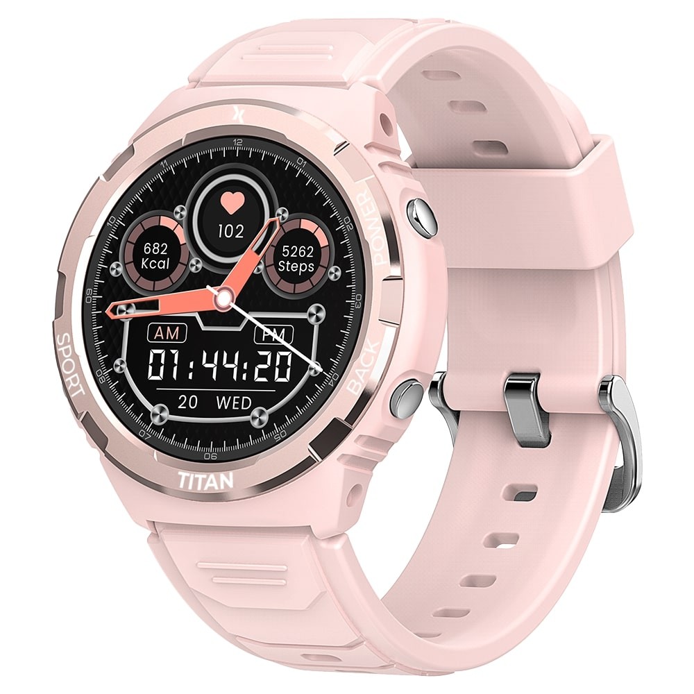 Smartwatch FW100 Titan Valkiria pink Viedais pulkstenis, smartwatch