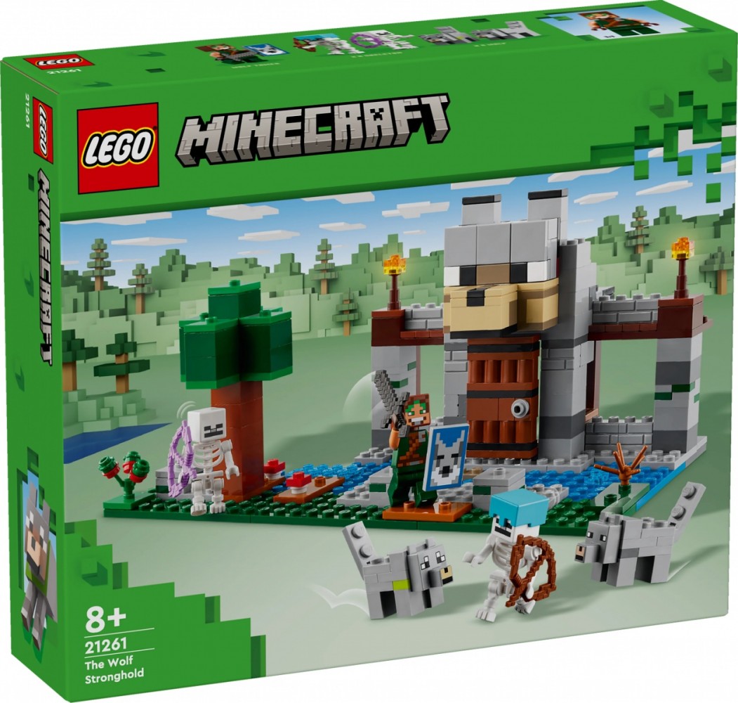 LEGO Minecraft Wolf Fortress (21261) LEGO konstruktors