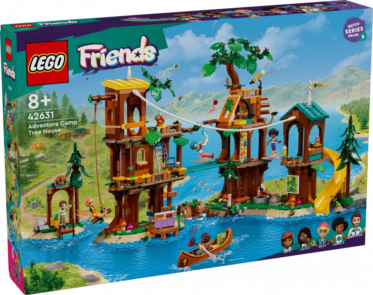 Bricks Friends 42631 Adventure Camp Tree House 42631 (5702017588827) konstruktors