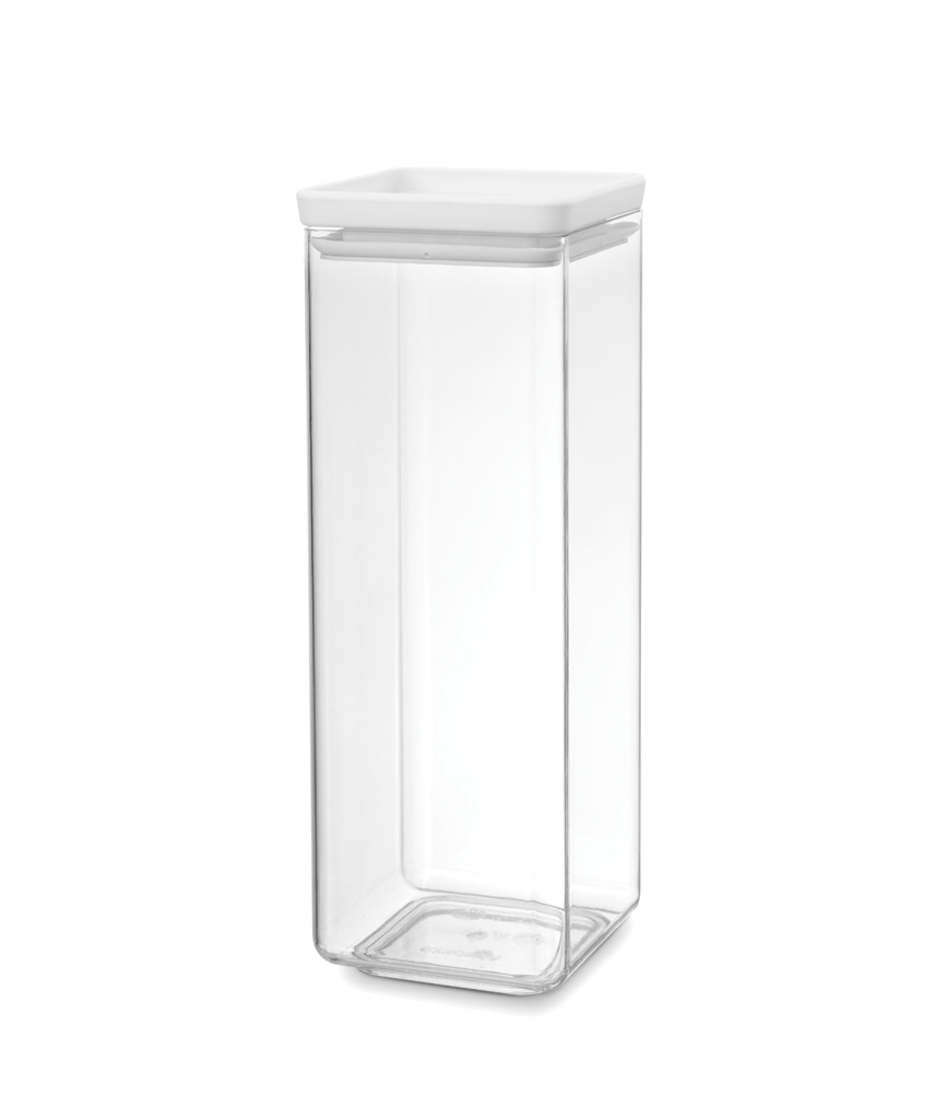 BRABANTIA kārba kantaina 2,5L, light grey 122545 122545 (8710755122545) Pārtikas uzglabāšanas piederumi