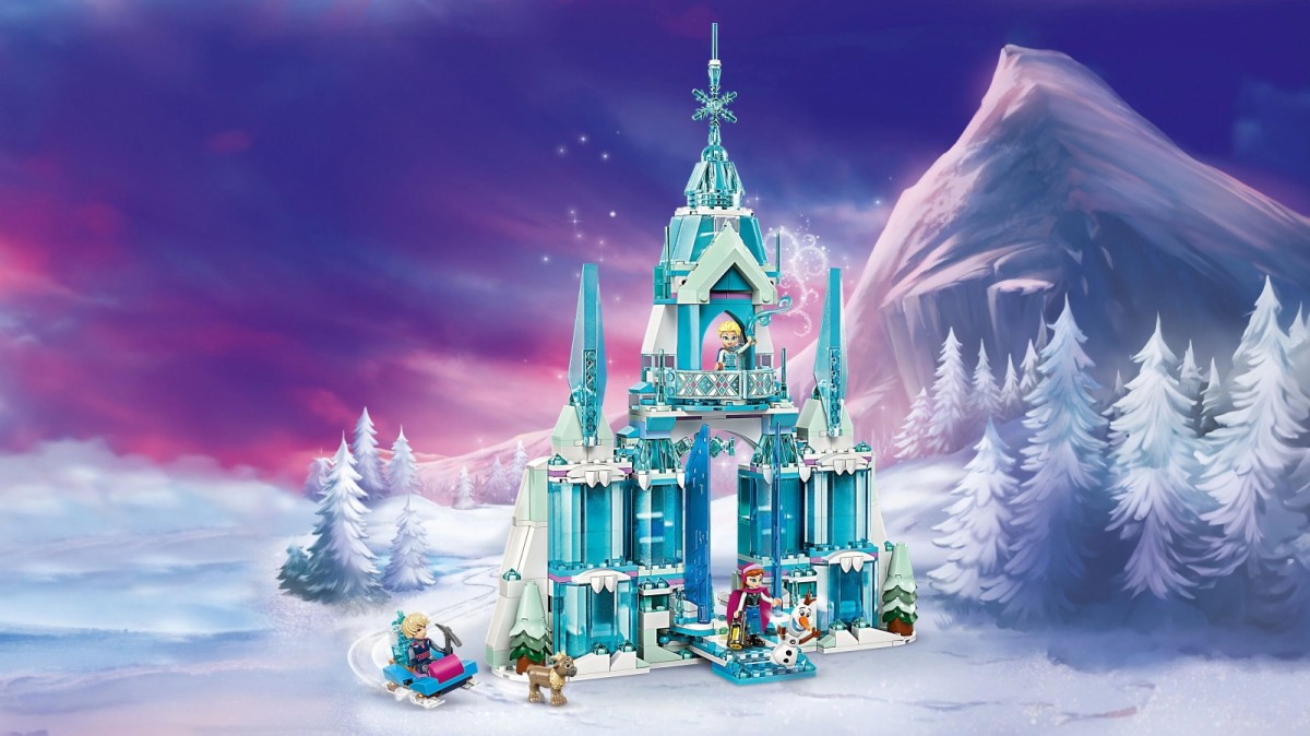 Bricks Disney Princess 43244 Elsas Ice Palace 43244 (5702017591933) konstruktors