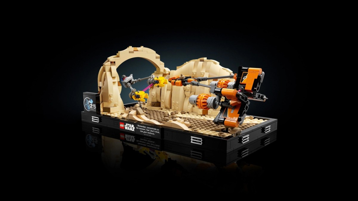 Bricks Star Wars 75380 Boonta Eve Podracer Diorama 75380 (5702017584386) konstruktors