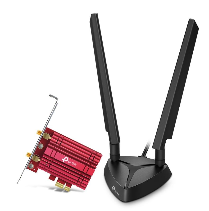 TP-Link AXE5400 Wi-Fi 6E Bluetooth 5.2 PCIe Adapter