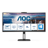 AOC LED Curved-Display Value-line CU34V5CW/BK - 86.4 cm (34