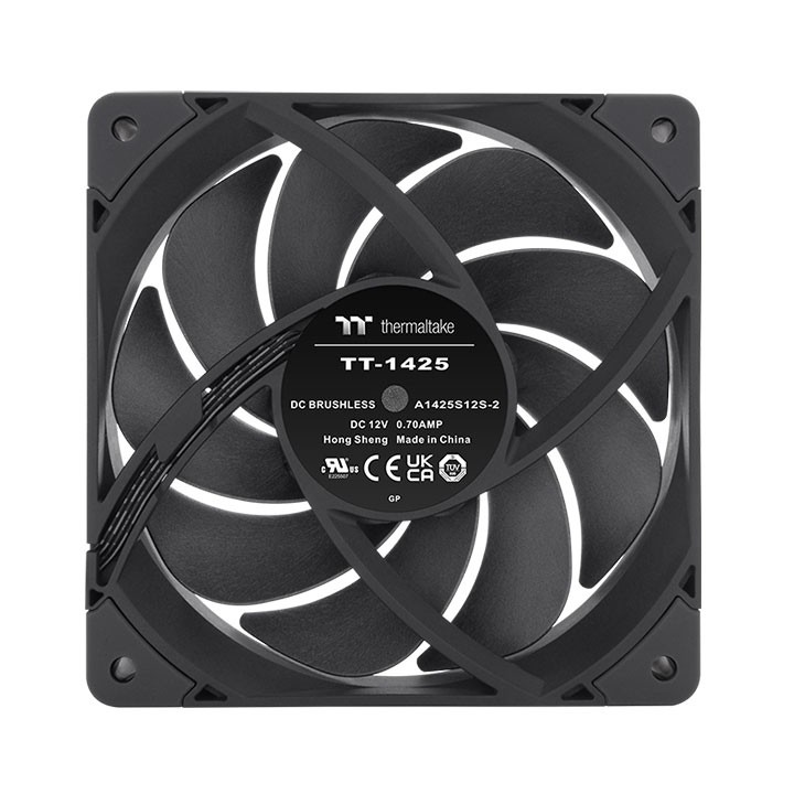 Lufter Thermaltake   Toughfan 14 Pro   (1-Fan-Pack)    Black retail ventilators