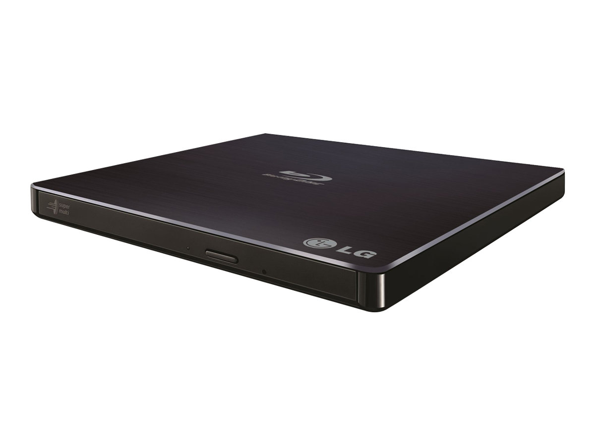 External Blu-Ray drive HLDS BP55EB40, Ultra Slim Portable, Black diskdzinis, optiskā iekārta