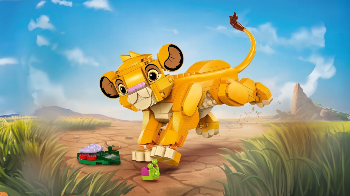 LEGO Bricks Disney Classic 43243 Simba the Lion King Cub LEGO konstruktors