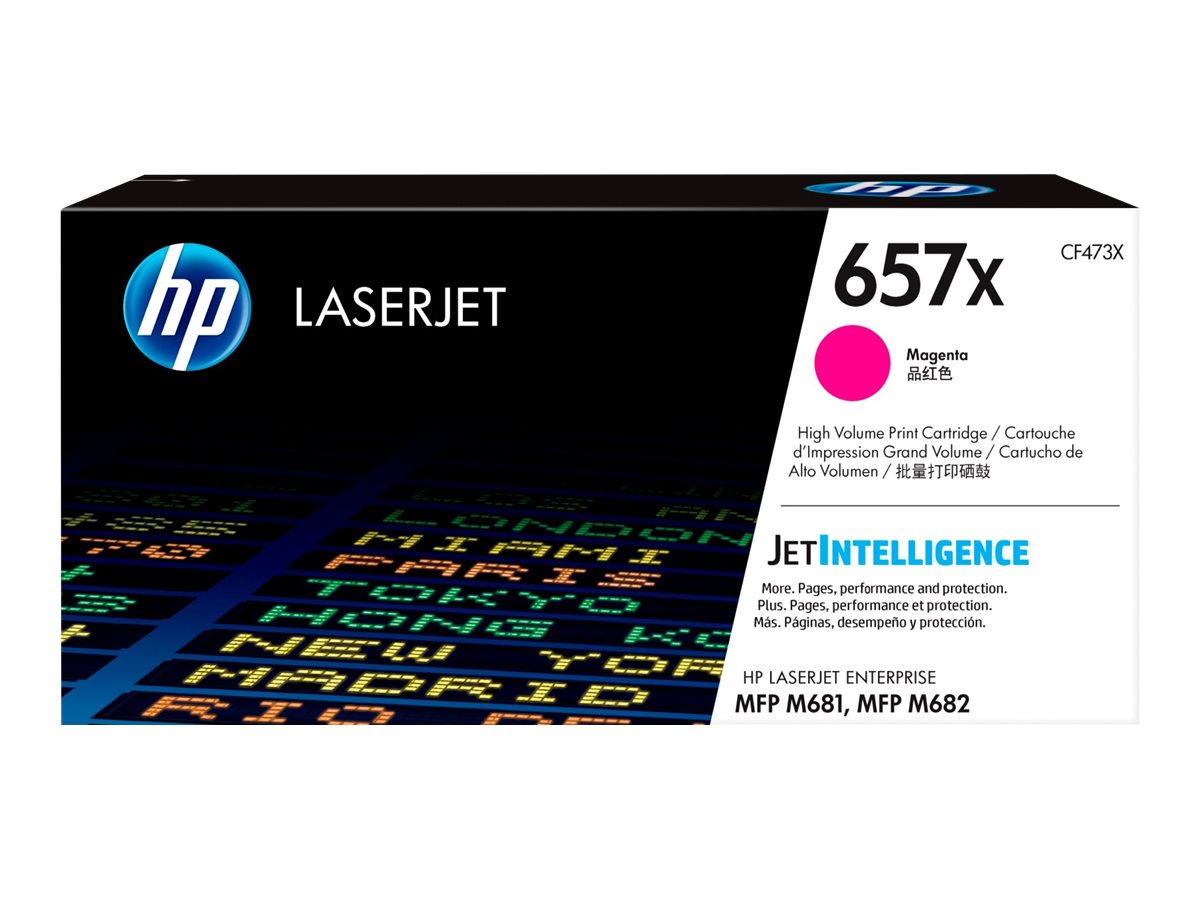 HP 657X LJ Toner Cartridge Magenta HY toneris