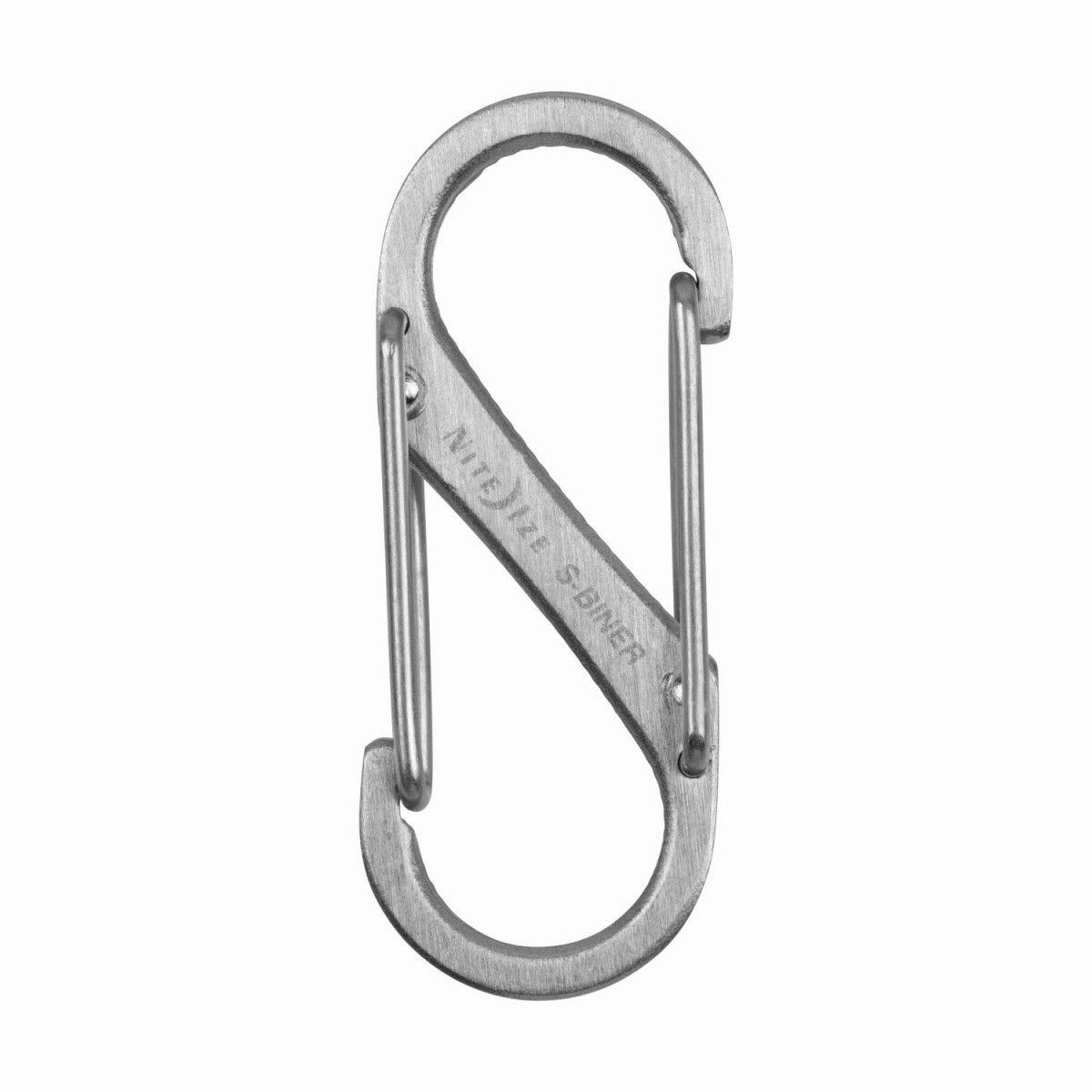 S-Biner Dual # 1 stainless steel karabiner 2 pieces