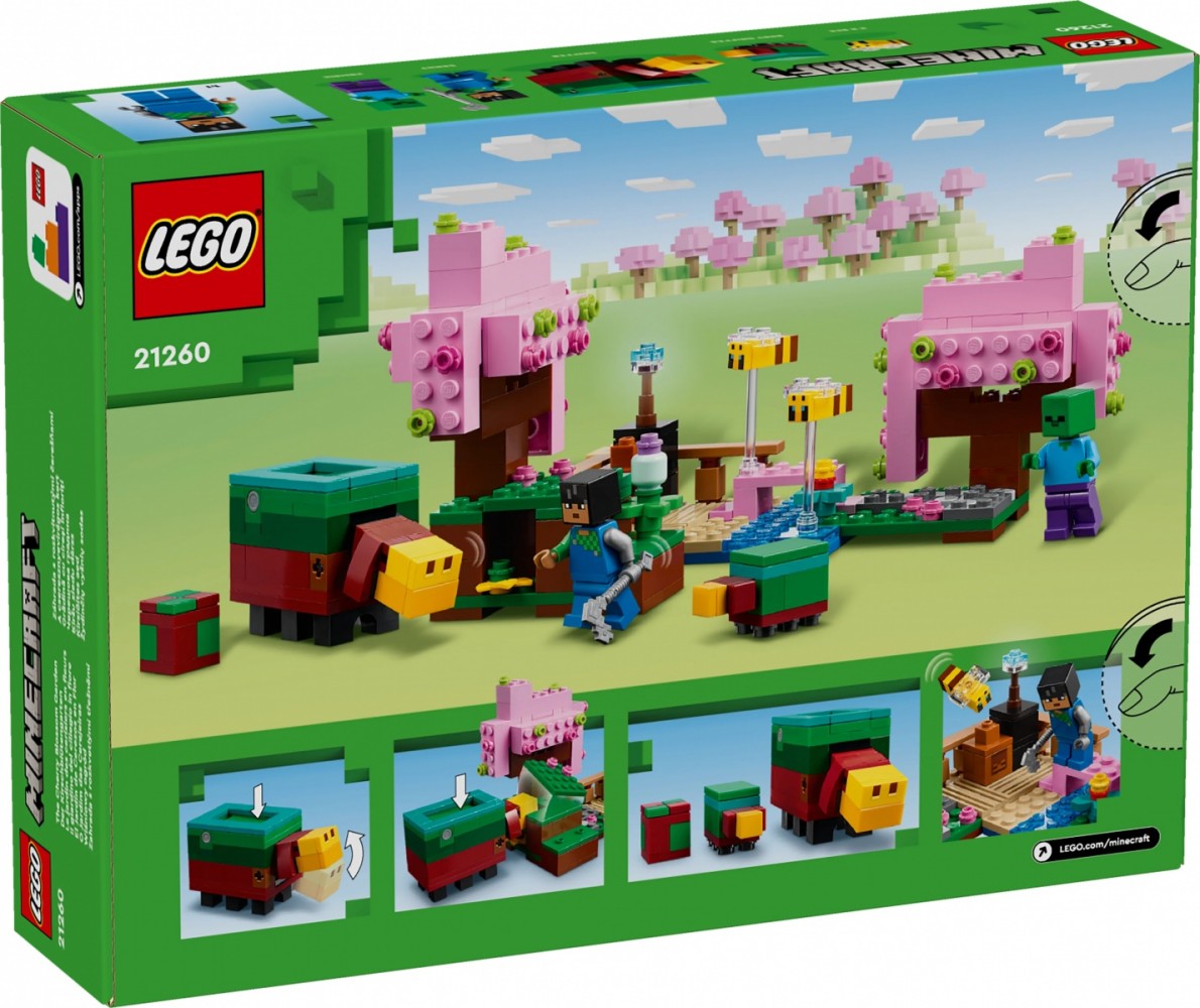 LEGO Minecraft 21260 The Cherry Blossom Garden LEGO konstruktors