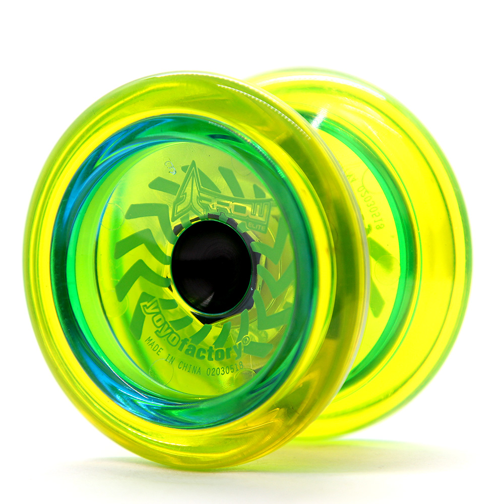 YoYoFactory YO-YO AROW rotaļlieta iesācējiem,  dzeltens YO 448 YO 448 (4260243451496) Fidget spinner