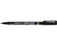 STAEDTLER Folienstift Lumocolor perm S schwarz 10 Stuck