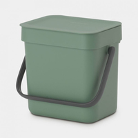 Brabantia Sort & Go Bin      3l Fir Green atkritumu tvertne