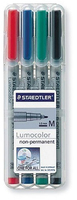 STAEDTLER Folienstift Lumocolor M nonperm 4St