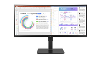 LG Curved LED-Monitor UltraWide 34BQ77QB-B - 86.72 cm (34