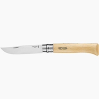 Opinel pocket knife No. 12 carbon blade with wood handle nazis
