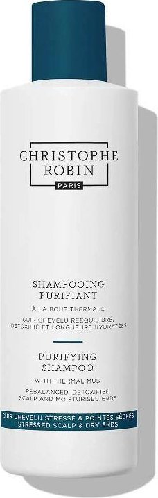 Christophe Robin Purifying Shampoo With Thermal Mud oczyszczajacy szampon do wlosow 250ml S0597480 (5056379591026) Matu šampūns