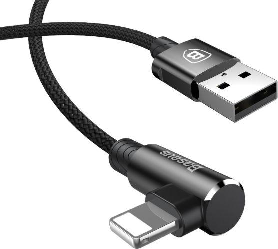 Kabel USB Baseus USB-A - 1 m Czarny (BRA008194) BRA008194 (6953156263406) USB kabelis