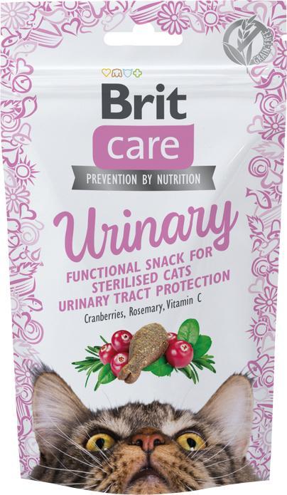 Brit Brit Care Snack 50g Urinary, przysmak dla kota 104162 (8595602555758) kaķu barība