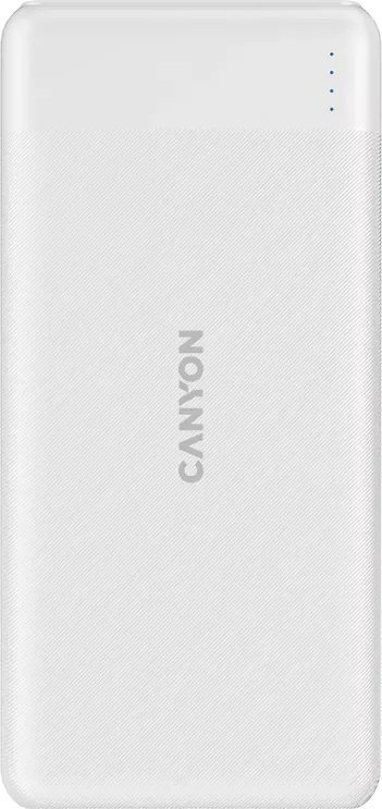 Canyon Powerbank PB-109   10000 mAh  PD/QC/Lightning   black retail Powerbank, mobilā uzlādes iekārta